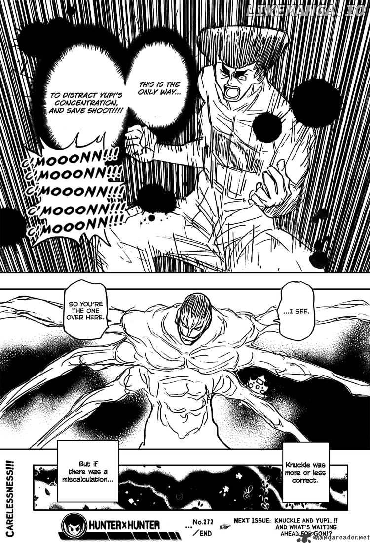 Hunter x Hunter, Chapter 272 image 16